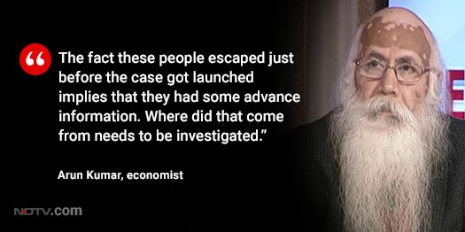 ndtv's tweet photo. #PNBScam | Rs 11000 crore PNB fraud: Nirav Modi = Vijay Mallya 2.0? 

Economist Arun Kumar on @LRC_NDTV #FindingNiMo #NiravModi https://t.co/FeDhzlKoLy