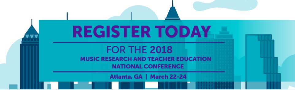 ILMEAstudent's tweet photo. NAfME's Music Research and Teacher Education Conference is around the corner but there is still time to register.  Visit the link to see the schedule and to register. https://t.co/1tPqyqN5gg https://t.co/nCvsmbH9bd