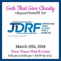 jdrfdelaware's tweet photo. Just one month until the big event in Kent County, Gals That Give Charity benefit for JDRF on 3/15! Purchase your tickets for the big night at https://t.co/8bc2qWozRk… or visit @GalsThatGive! #dogood #JDRF #givinggals #seeyouthere https://t.co/geVxiij3pV