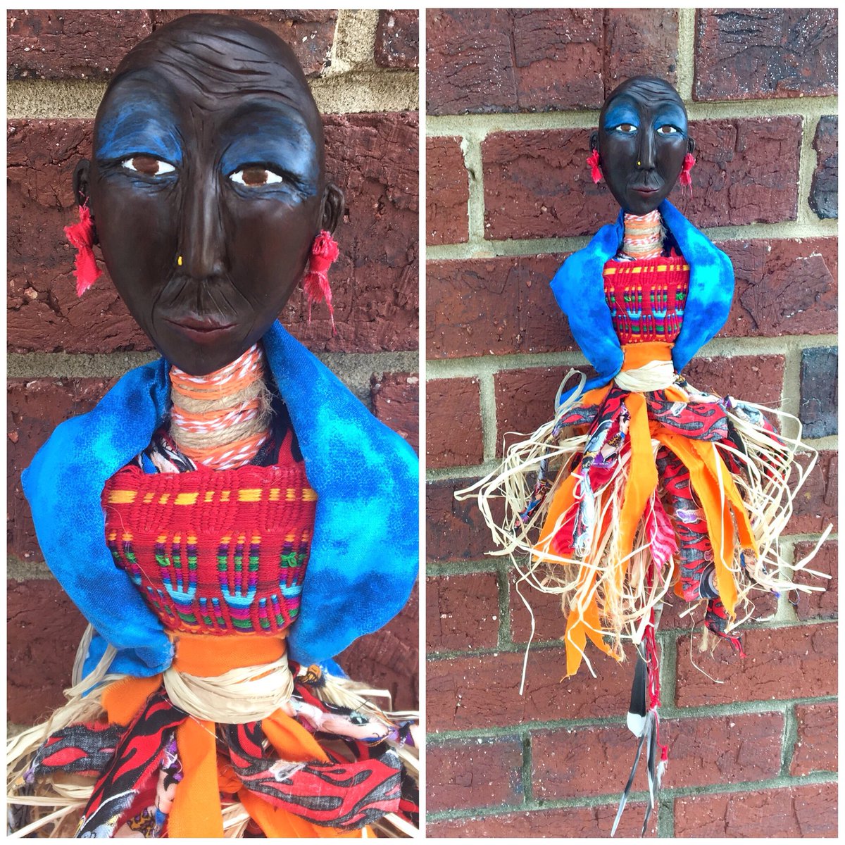 MoellerFrances's tweet photo. Nkiruka, her name means “the best is yet to come” in Igbo, West African. Intuitively made, no pre planning. https://t.co/MxT9L4lRY0
