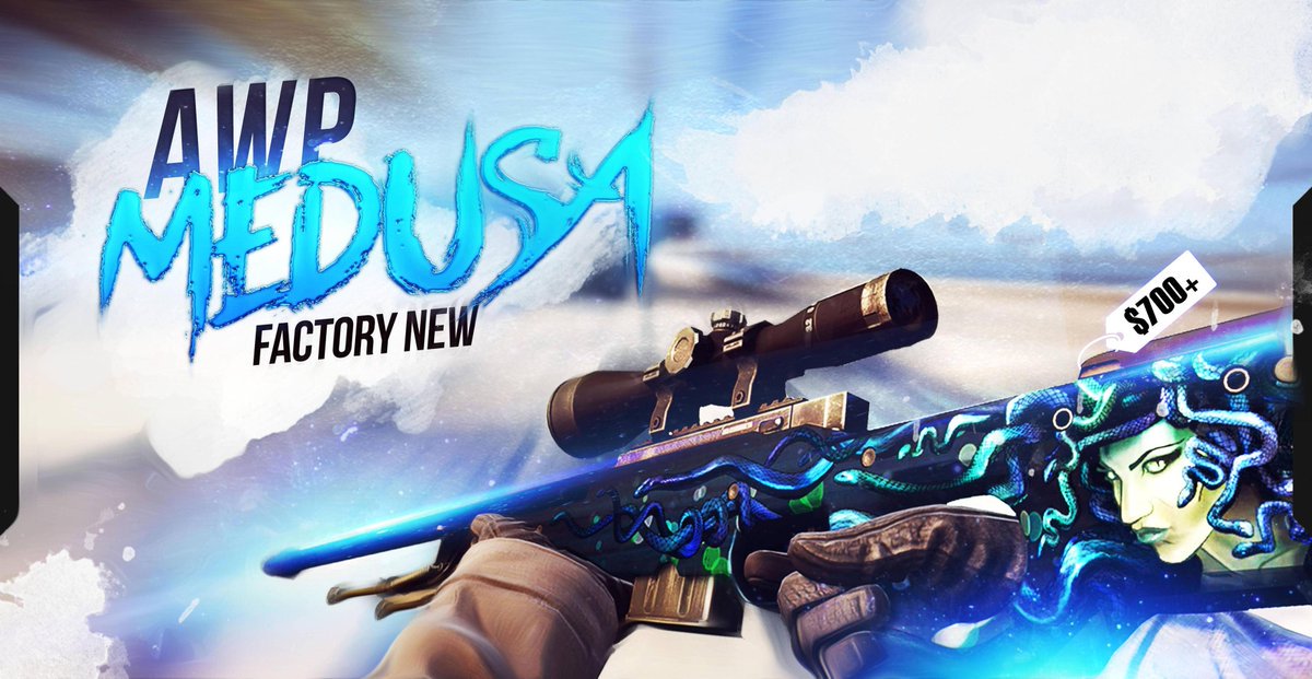 ZoyaCSGO's tweet image. ---&amp;gt; MEDUSA GIVEAWAY!
Ends in 24 Hours

To win: 
✅ Retweet 
✅ Follow (CHECKING)