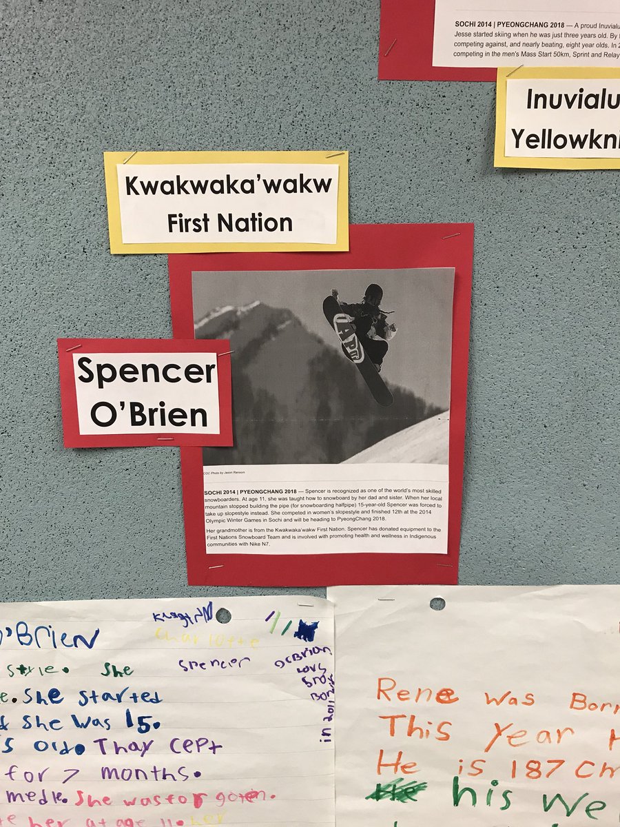sioIrish's tweet photo. Supplying at a school today and saw this beauty on the wall @spencerobrien ... so much love and support to all of our Canadian athletes especially our ladies @TitsDeep @CanadaSnowboard @TeamCanada #girlswhoride #titsdeepwomeninactionsports https://t.co/73iiusuNqy