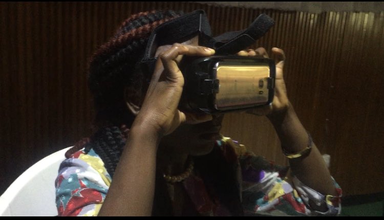 TheFisayo's tweet photo. Yaay today is the 1st day I had a VR on 😎! I was in two places at once!
We finally launched #virtualtourism in Nigeria! Nigeria is gradually moving thanks to bright minds at #TIDA2018
...and yeah that’s me getting some footage for #youtube 😁 Guess who she is. 📷 @Stylomedia https://t.co/7hfqfBA9gd
