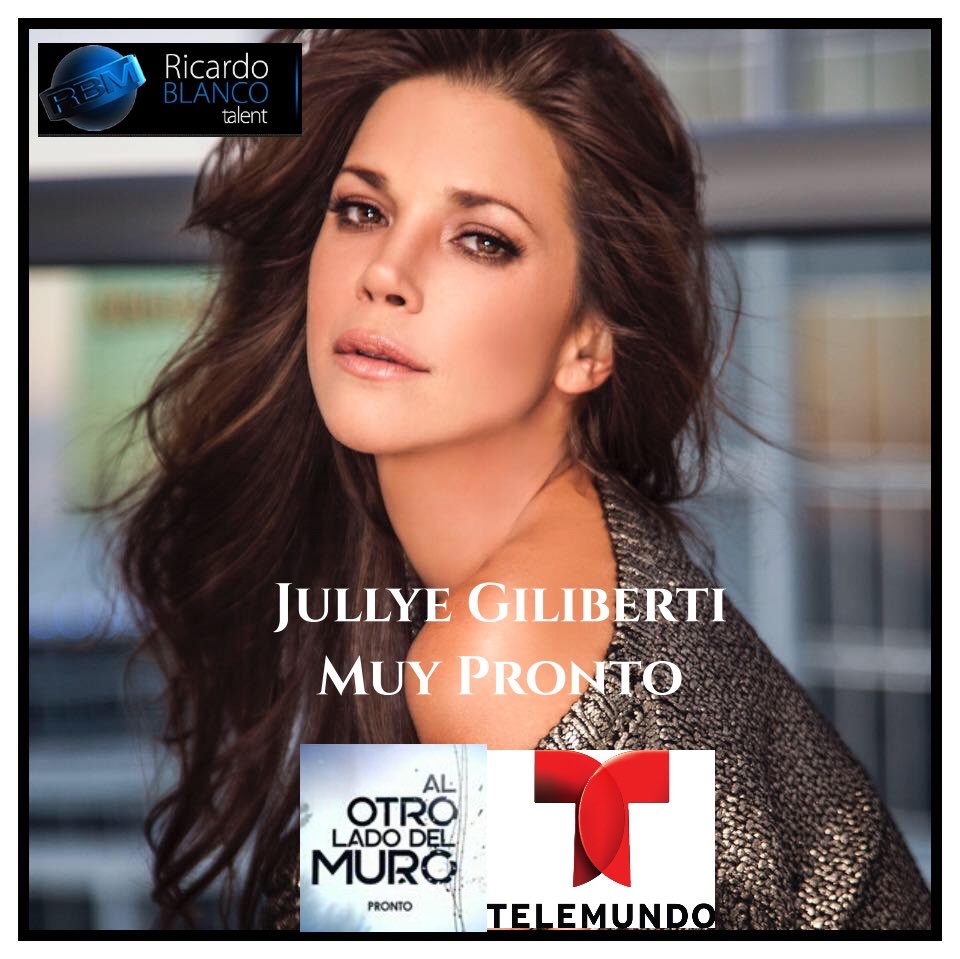 RBMTALENT's tweet photo. Jullye Giliberti @juliegiliberti en "Al Otro Lado del Muro" @alotroladodelmurooficial gran estreno Este Miercoles 21 hora 9pm/8C Por @telemundo @ricardoblancotalent https://t.co/8w0h07CEZc