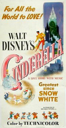 WDWpensieve's tweet photo. Happy Anniversary to Cinderella! Release on this date back in 1950. https://t.co/5faXcTKj25