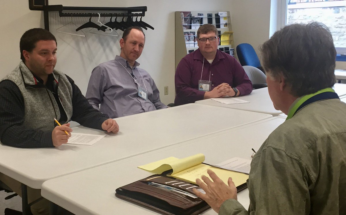 rusnivek's tweet image. The #APIO State of Columbia's Governor VanDusen @EdMcDonough1 is briefing with other state and local officials before the fictitious press conf. #MPIO