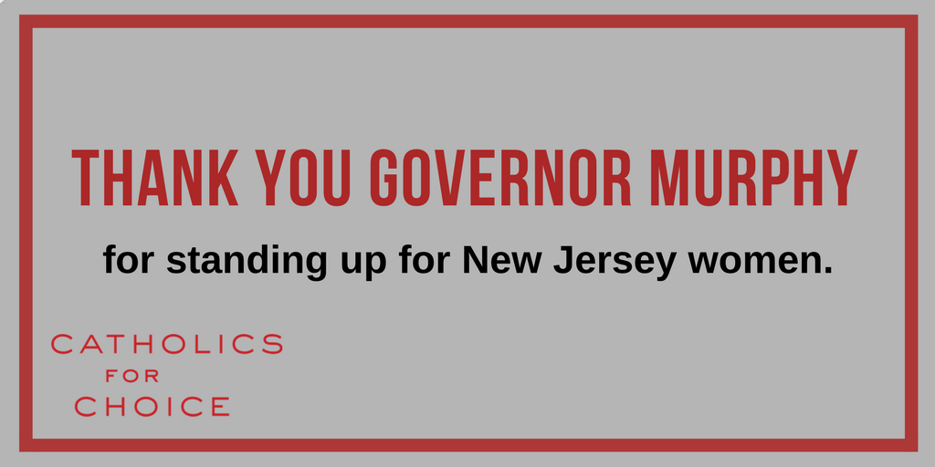 Catholic4Choice's tweet photo. Catholics stand with @PPFA bc all women, no matter their income, should be able to make their own moral decisions about repro health. Thanks @GovMurphy for knowing a stronger & fairer NJ means ensuring equal access to family planning services. #StandwithPPNJ https://t.co/mszuStm8Nd