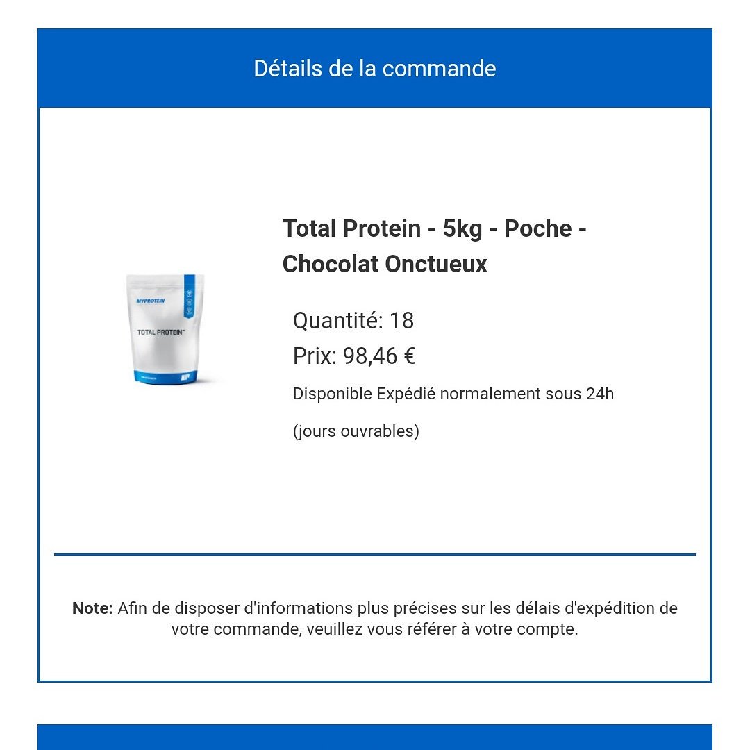 AlexandreSterle's tweet image. Énorme #promo sur la #proteine #whey chez #myprotein - plus d'info ici  youtu.be/agsaanuxGIg et #abonne #toi :)