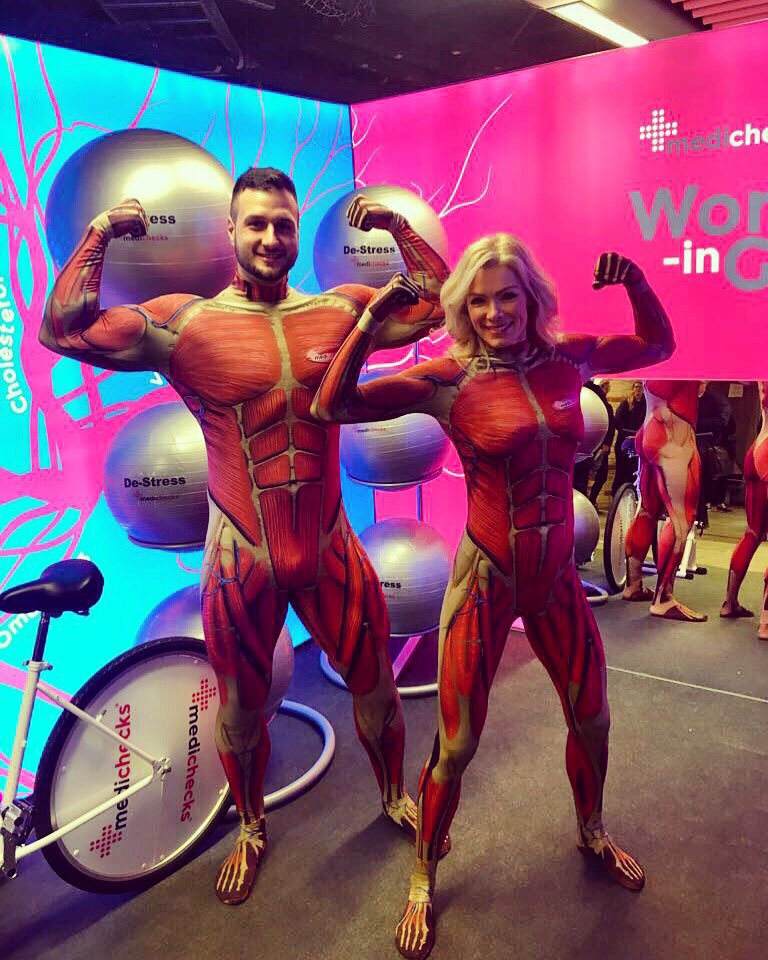 Nell_McAndrew's tweet image. #tbt working with @projectgoliath @medichecks encouraging everyone to look after #innerhealth #vitD #iron #wellwoman #bloodtest #healthcheck