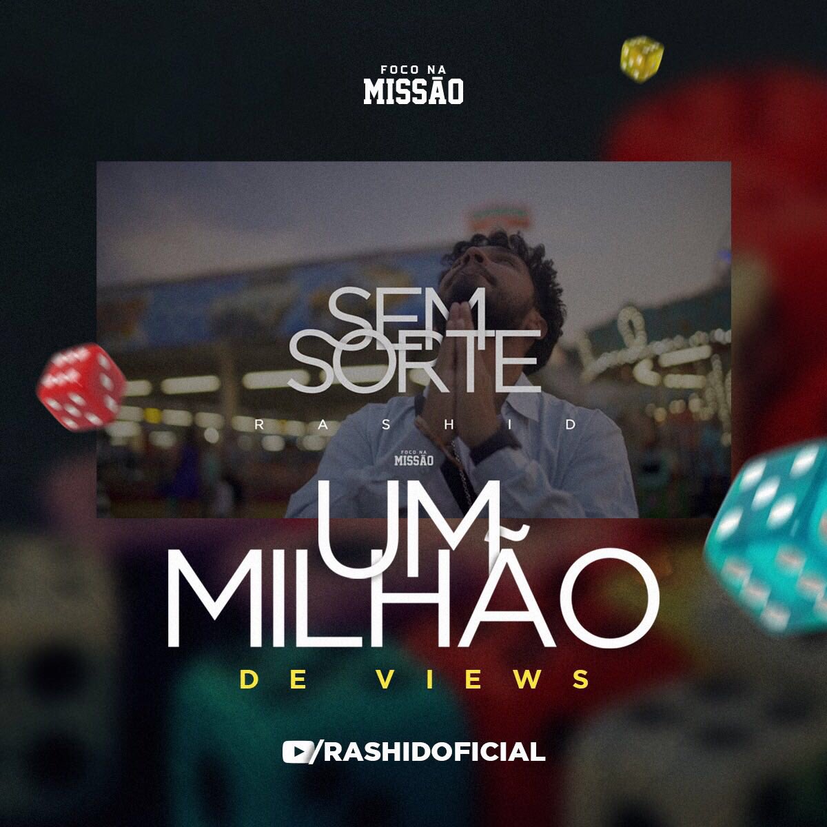 FocoNaMissaoEQ's tweet photo. O clipe da música #SemSorte chegou à 1 MILHÃO DE VIEWS!
Agradecemos à todos que trabalharam, curtiram e compartilharam!
FOCO NA MISSÃO! 🙏🏾❤️🏆✨ https://t.co/mAWPhQvlbF