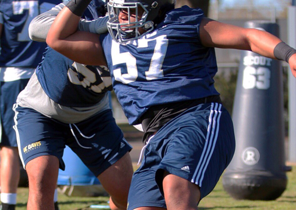 UCDfootball's tweet photo. The countdown is over. Hello Spring Ball! #AGScension #GoAgs https://t.co/GLBCk0vuh7