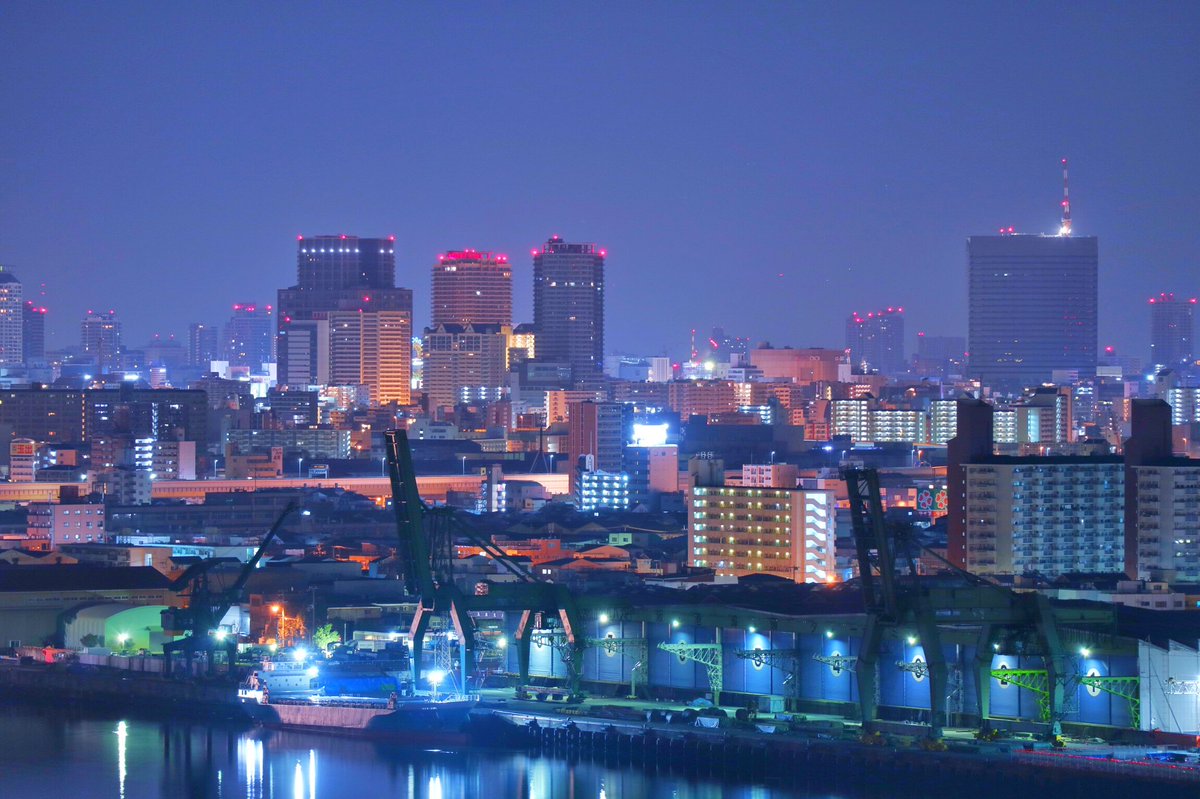 泰世 渋谷高校天文部 海のキリン なみはや大橋 夜景 泰世 渋谷高校天文部 海のキリン なみはや大橋 夜景