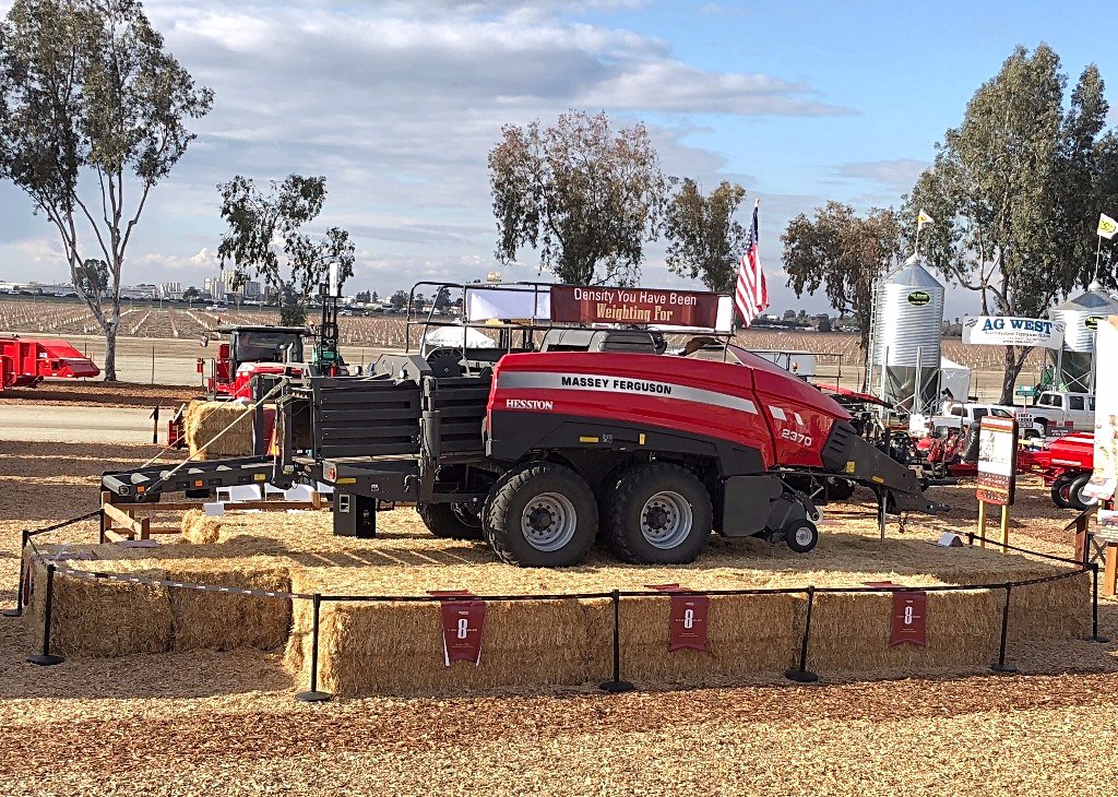 AGCOcorp's tweet photo. We've been having lots of fun at @World_Ag_Expo & @KYNFMS, showcasing launches & @ASABEorg #AE50 award-winners! At #WAE18, we launched the #HesstonbyMasseyFerguson 2370 #UHDBaler: https://t.co/DfjgQwqQSG. At #NFMS18, two White Planters launched: https://t.co/tHsgTilhiD https://t.co/KmorIlUJE7
