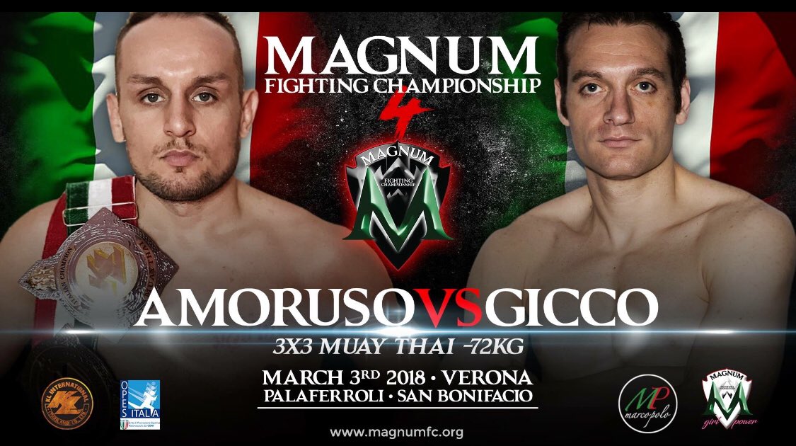 AntonioGicco's tweet photo. Sono disponibili le prevendite per il #magnumfc4 #win #winner #bodyshot #kao #sok #doppiocolpo #muaythai #calci #gomiti #combattimento #war #ufc #k1 #movie #mma #bellator #oktagon #fighters #ko #musica #fight #thaifight #maxmuaythai #kickboxing #kicks #punches #knockout https://t.co/ckWf95V37L