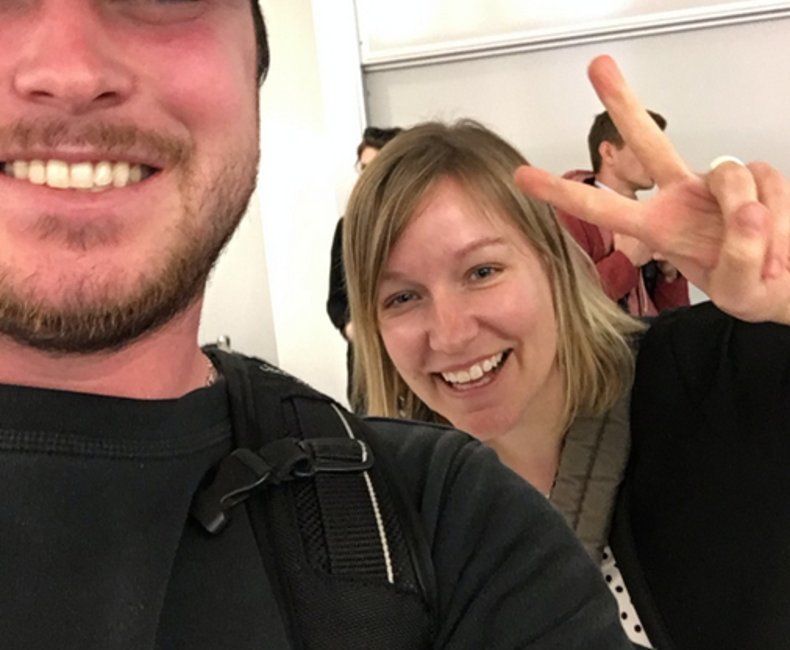 .<a href="/BethanyCutts/">Bethany Cutts</a> asks students submit selfies with essays about campus and community events. When she is a featured guest, the grading is even more fun! #climatejustice #studentidentityobscured <a href="/NCStateCNR/">NC State College of Natural Resources</a>