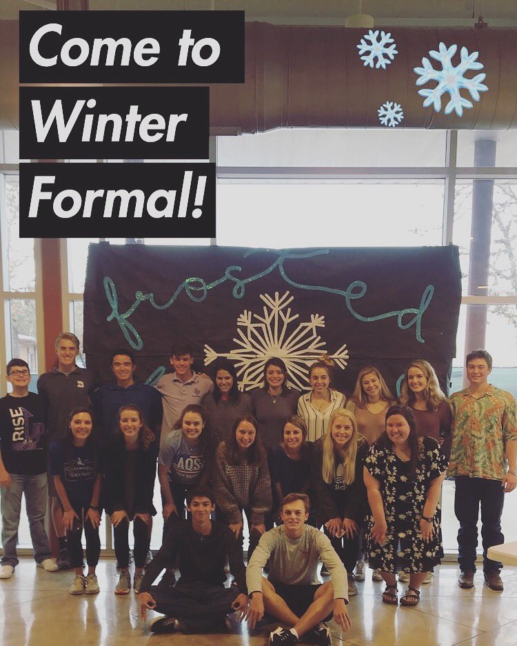 Come to Frosted Formal on Feb.24th at The HUB @ FBC Boerne!! Tickets are on sale this week and next week during both lunches in the cafeteria and in the morning in G105!! You don’t want to miss this! #wf2k18