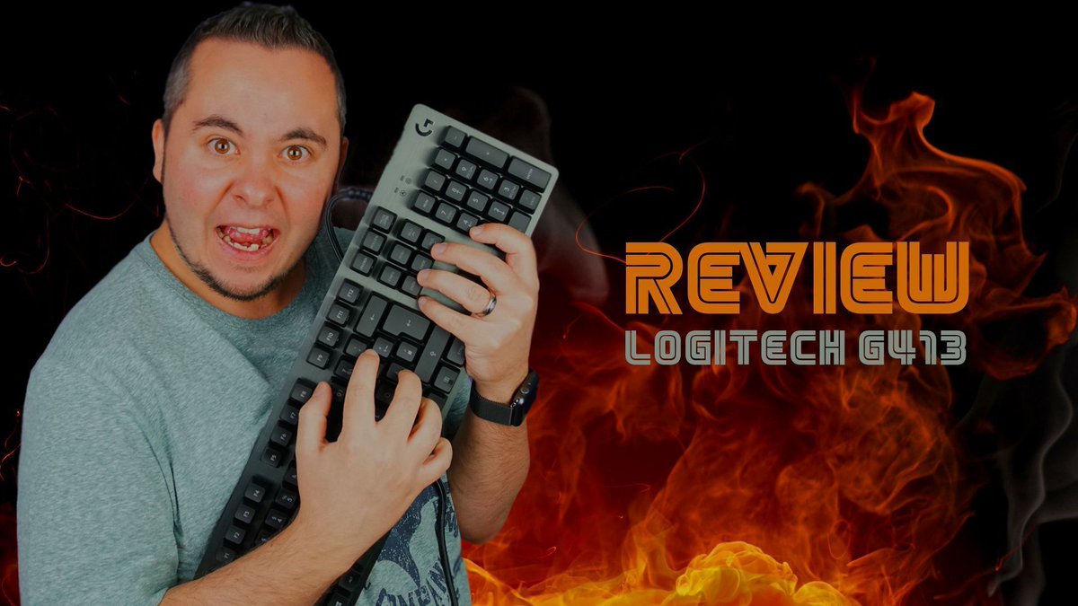 Geek1elf's tweet photo. Die beste Gaming Tastatur für unter 100 Euro? Review - Logitech G413: https://t.co/G13uYmlJmh #Logitech #Gaming #LogitechG413 #G413 #Review #YouTube @Logitech_DE https://t.co/2agkKbclIr
