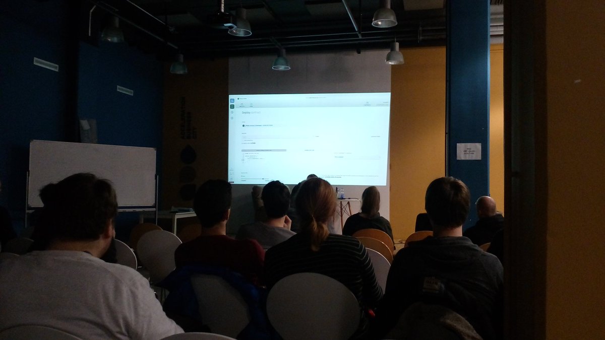 SensoricNetwork's tweet photo. Visiting 2nd #blockchain Developers Meetup in Ljubljana @abc_accelerator @BTC_City https://t.co/BmCQGWnMdS
