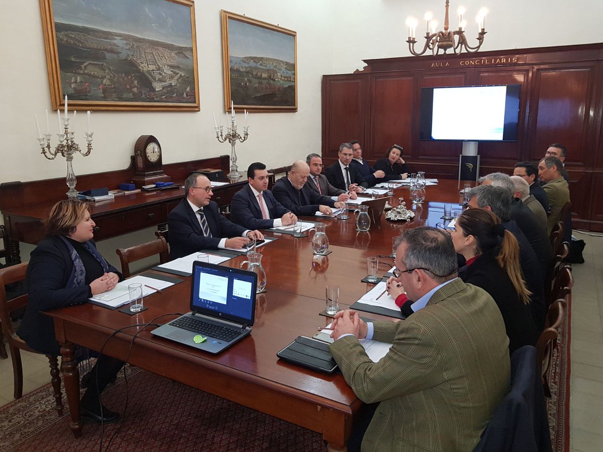 farrugiaaaron's tweet photo. I met today with the Chamber of Commerce and Industry to raise awareness of the benefits for Maltese businesses from the Business Enhance RDI scheme #ERDF https://t.co/fx5140FWUd