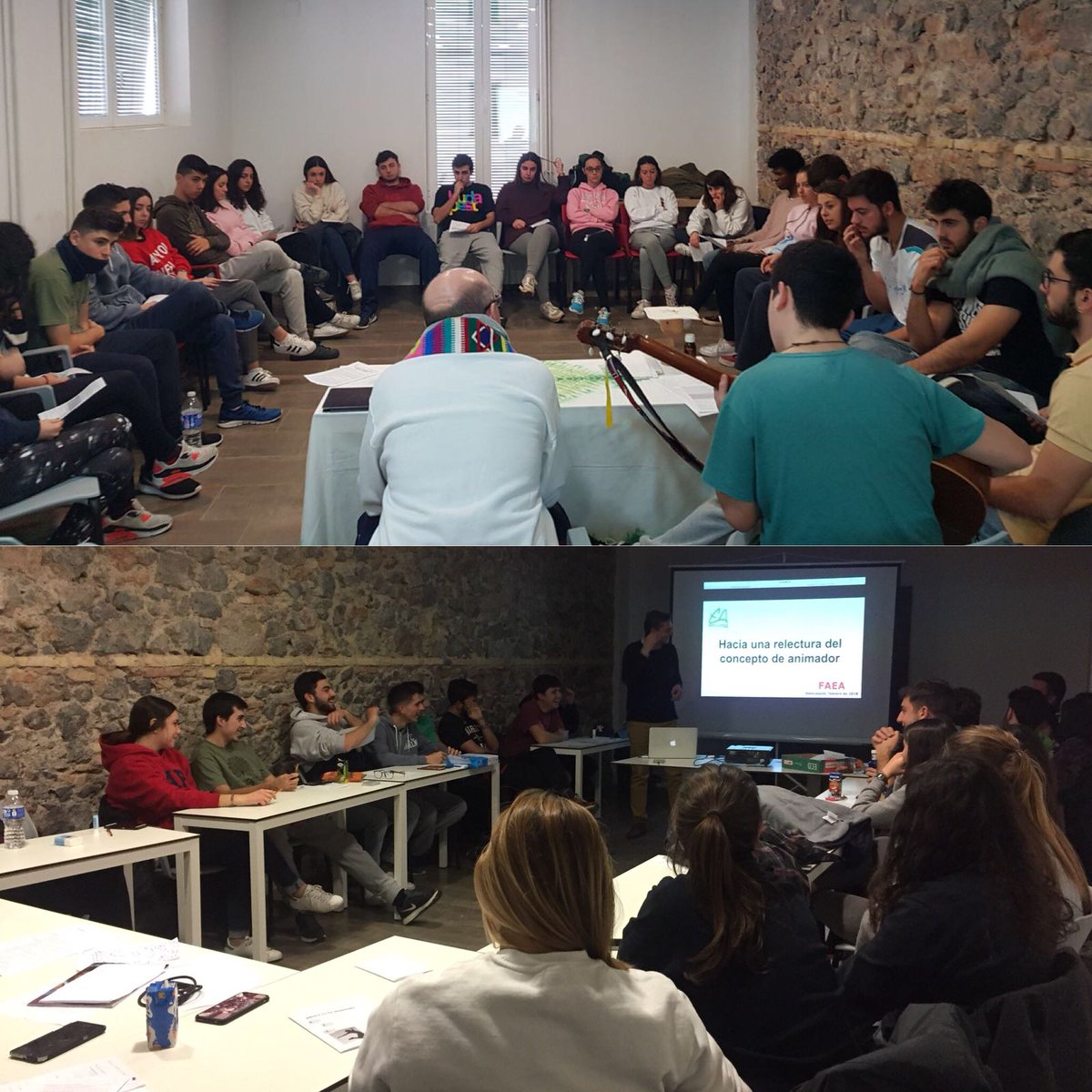 Los voluntarios y las voluntarias del <a href="/CJSEntreAmics/">CJS Entre Amics</a> tuvieron, la semana pasada, una acampada formativa para evaluar lo que llevan de curso y seguir mejorando en su labor como animadores 👌👏 ¡Seguimos creciendo juntos!
#somosFede #VenYVerás