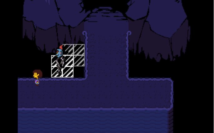 This one is from Undertale, to prevent NPCs to walk on pits, Magic glass.