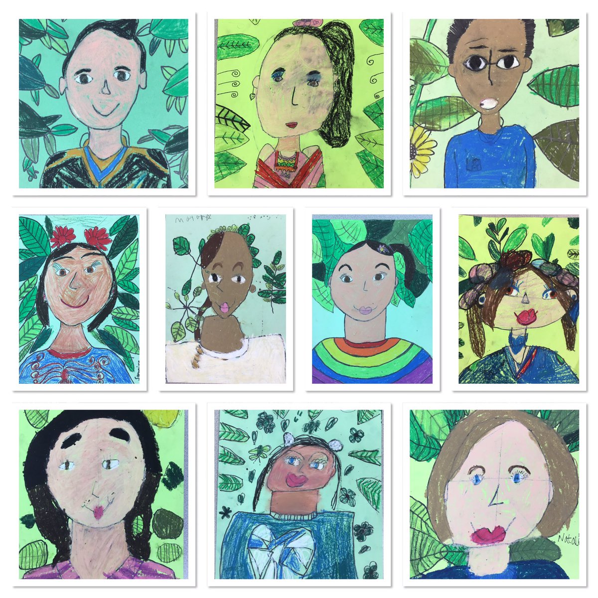 DooleySpecials's tweet image. Here&apos;s a story,
of a grade at Dooley. 

...The First Grade Bunch!🎵📺🎶

#DooleyLearns 
#pisdcreatesart 
@PISDFineArts 
@dooleyfirst 
#selfportrait