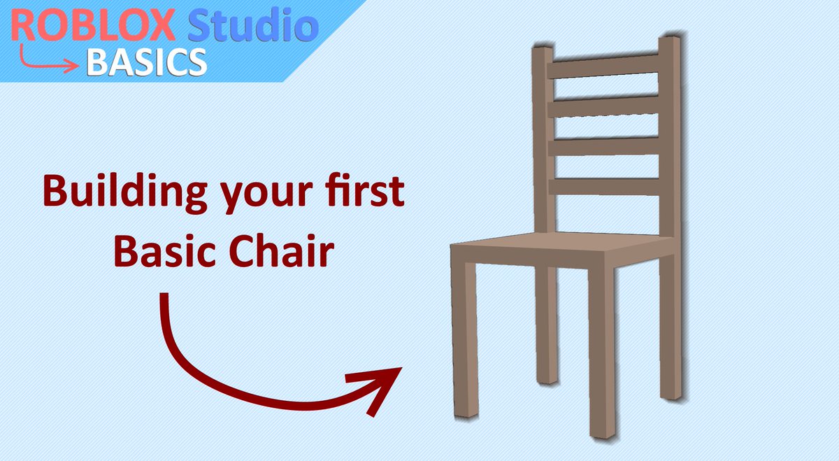 Tom Durrant On Twitter Building A Basic Chair In At Roblox - 