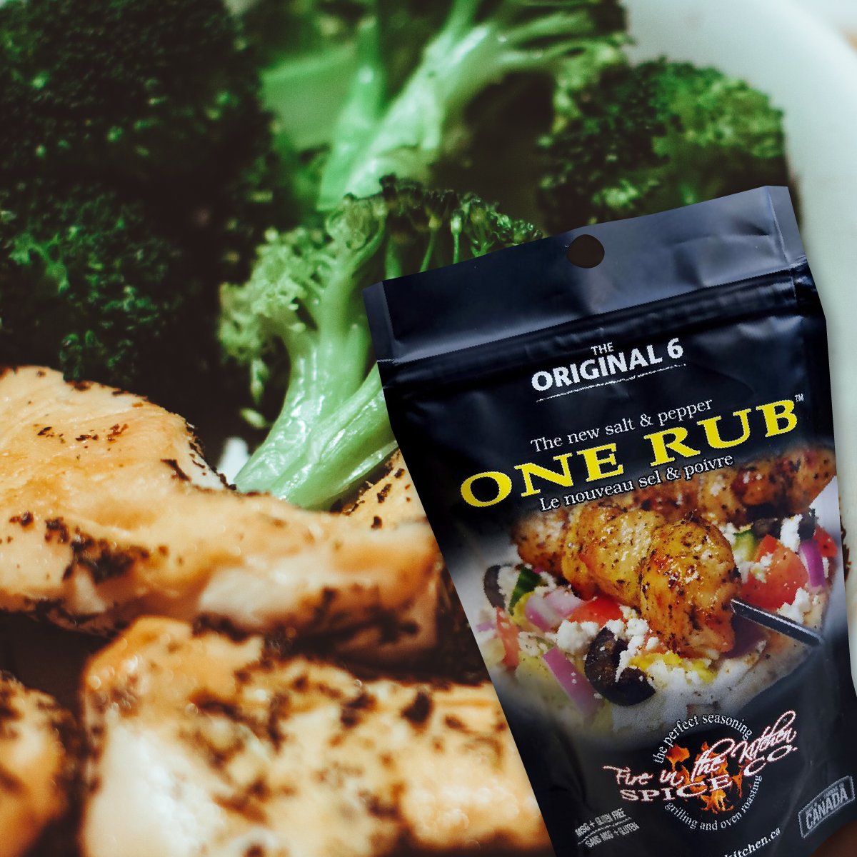 FITKspice's tweet photo. The new salt and pepper. One Rub is the most versatile seasoning on the market today! 🔥#fireinthekitchenspiceco #spicelove #spice #food #foodlover #eats #eat #gourmet #delish #foodporn #lunch #dinner #food #eat #foodstagram #instafood #dinner #dailyfoodfeed #great https://t.co/LxyiOuQTwD