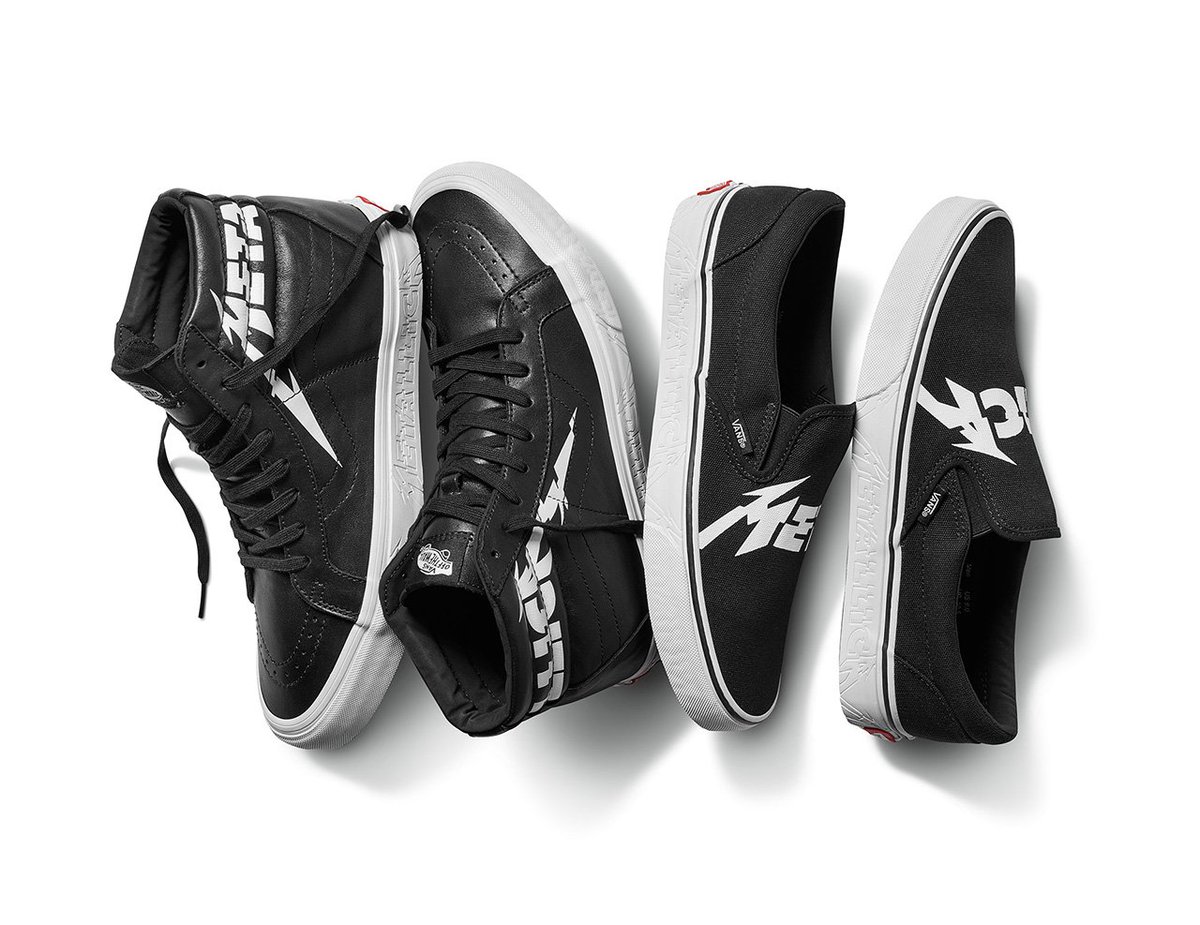 Metallica and Vans team up to launch new range of footwear, t-shirts and more: goo.gl/zcgrSw