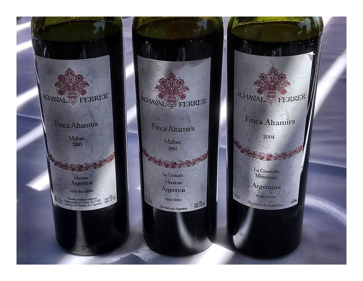 A mini vertical of Finca Altamira. Mmmm.