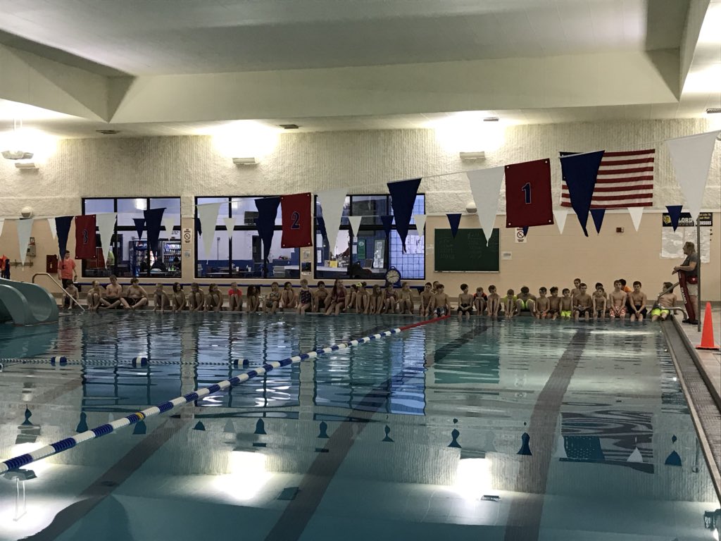 Ready to take the swim test at Gaylord Sportsplex #EnrichmentDays #HLCSGreatThings <a href="/HoughtonLakeMS/">Houghton Lake MS</a>