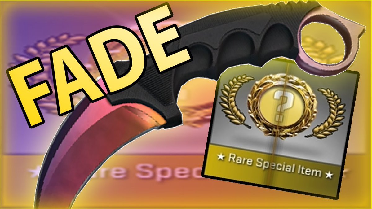 ZoyaCSGO's tweet image. ---&amp;gt; GIVEAWAY! - Karambit Fade (Factory New)

✅ Retweet 
✅ Follow

- Ends in 24 hours!