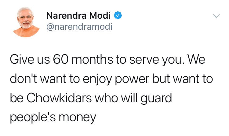 Joydas's tweet photo. Chowkidars office was informed about a thief in 2016. Chowkidar took no action. Chowkidar clicked Pics with the Thief in 2018. Chowkidar slept while the thief’s family escaped before look out notice. Is the Chowkidar inefficient or colluding with thief? https://t.co/EgFbGXsBJh