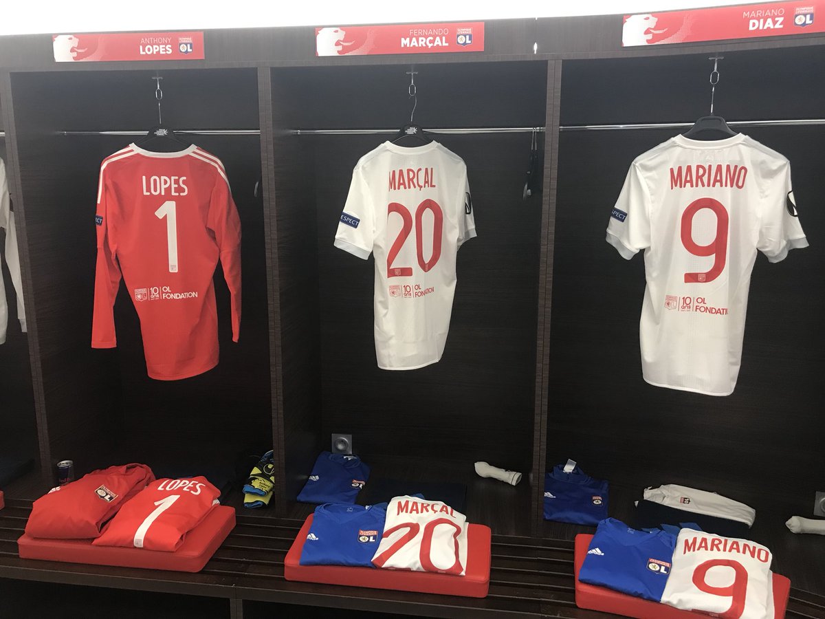 Maillot Domicile Olympique Lyonnais MARCAL Maillot Domicile Olympique Lyonnais MARCAL
