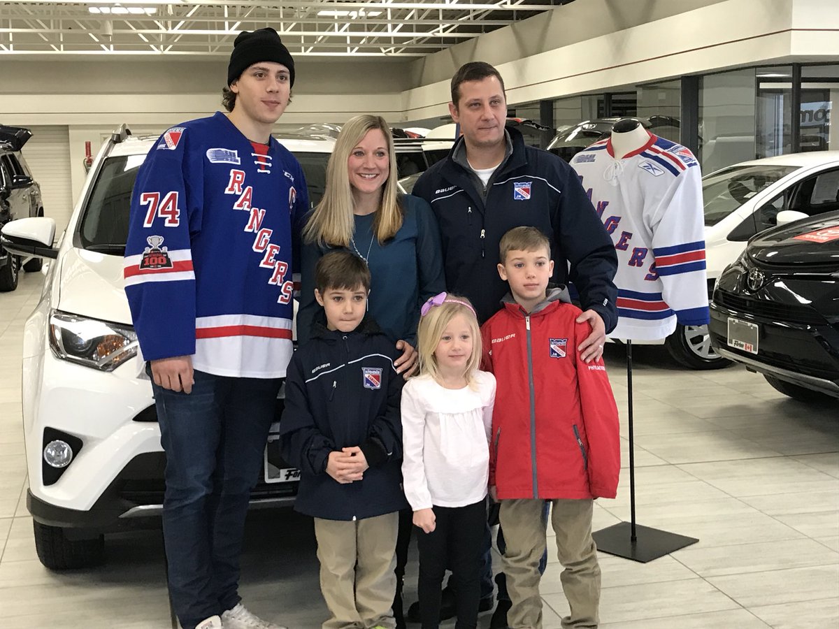 ForbesMazda's tweet photo. Steve and his family picking up there new RAV4, won from the @SunLifeCA #KidsInGear #CharityDrive #CarDraw! 
Congratulations!! More photos to come! https://t.co/Ei4gV1cgnb