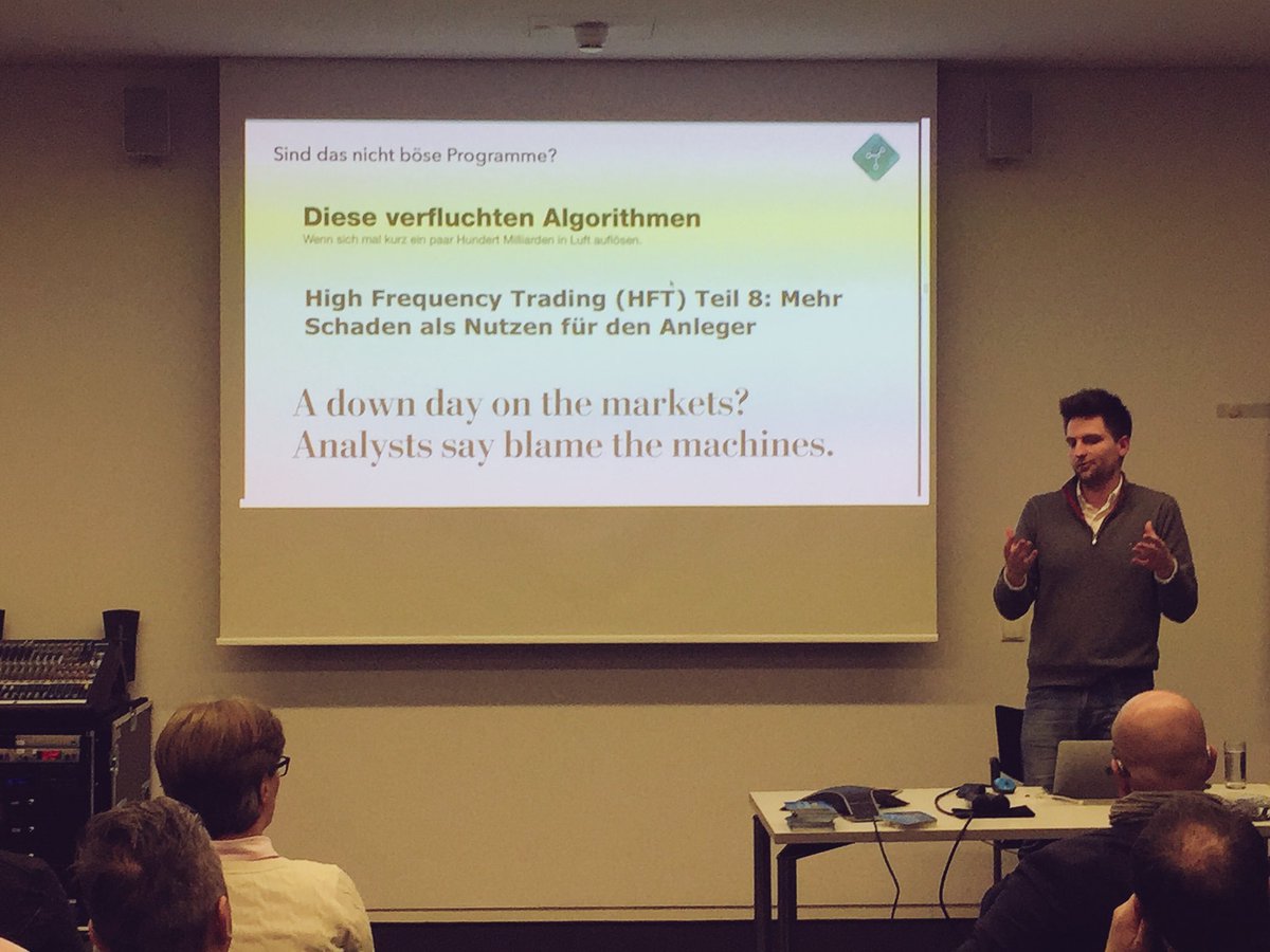 fintechmeetupeu's tweet photo. Damn #algorithms ;) - more then just beta #roboadvisor @FundamentalCap @azurecgn #fintechcgn @deutschetelekom https://t.co/a7HxoKY3K1