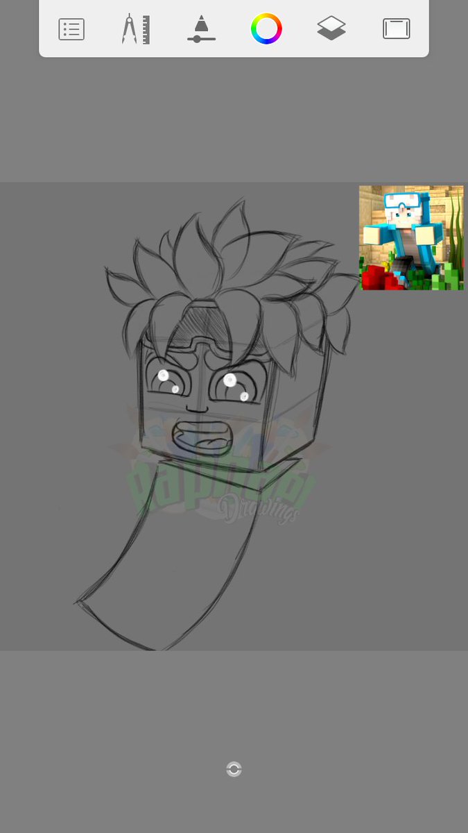 RaphaelDrawings's tweet photo. Quando eu tento sair do mine ae da vontade de fazer mine 😂😂😂 vou fazer uma cartoon pra mim ... https://t.co/fXE2vr3iig