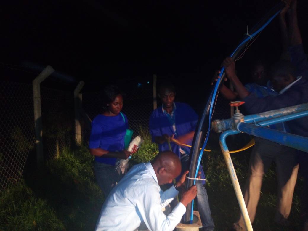 Happening now; cUws technicians responding with immediate effect to a break down of kamuzinda water supply system in masaka district by installing a pump.<a href="/min_waterUg/">MINISTRY OF WATER AND ENVIRONMENT 🇺🇬</a> <a href="/dwrmug/">DWRM Uganda</a> <a href="/DominicKavutse/">Dominic Kavutse</a> <a href="/WSDFUganda/">WSDFUganda</a> <a href="/UNDPUganda/">UNDP Uganda</a> <a href="/alfayole/">Alfred Okot Okidi</a>