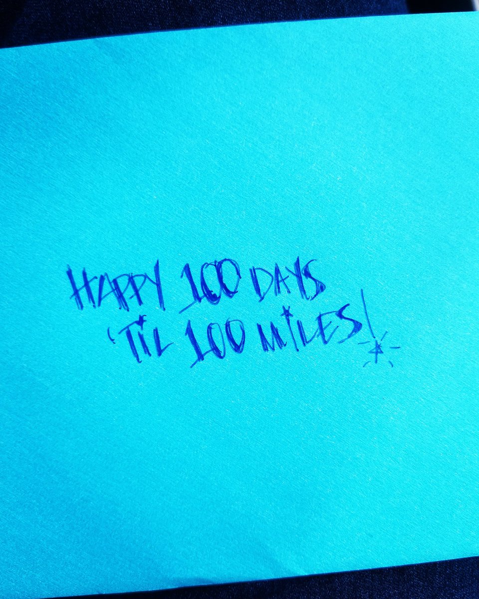 TiffanyBerkenes's tweet image. 100 days 'til my superhuman little brother takes on the @BackroadsUltra 100-miler - so, that type of training deserves a card for extra support &amp;amp; encouragement from a big sis who's been a huge fan since the bleacher days of childhood team sports! Such an inspiration. 🏃‍♂️💪💯