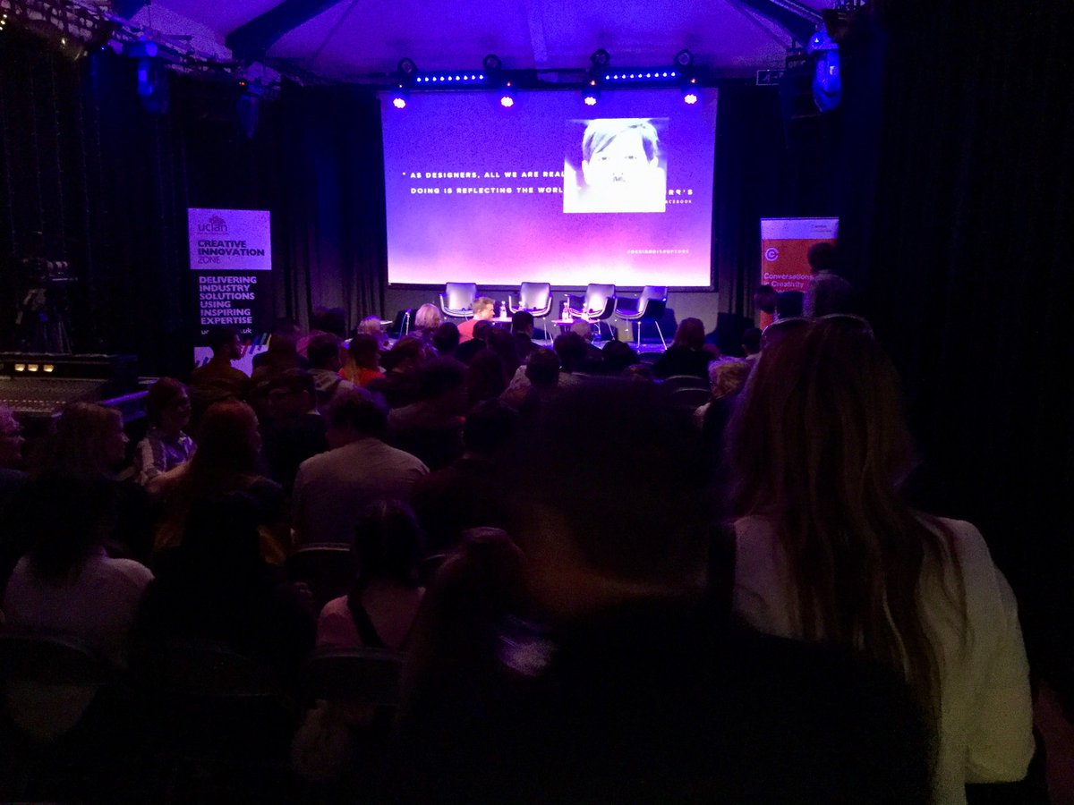 forepoint's tweet image. The room’s filling up nicely #DesignDisruptors @newcontinental with @CreativeLancs and @uclanADF