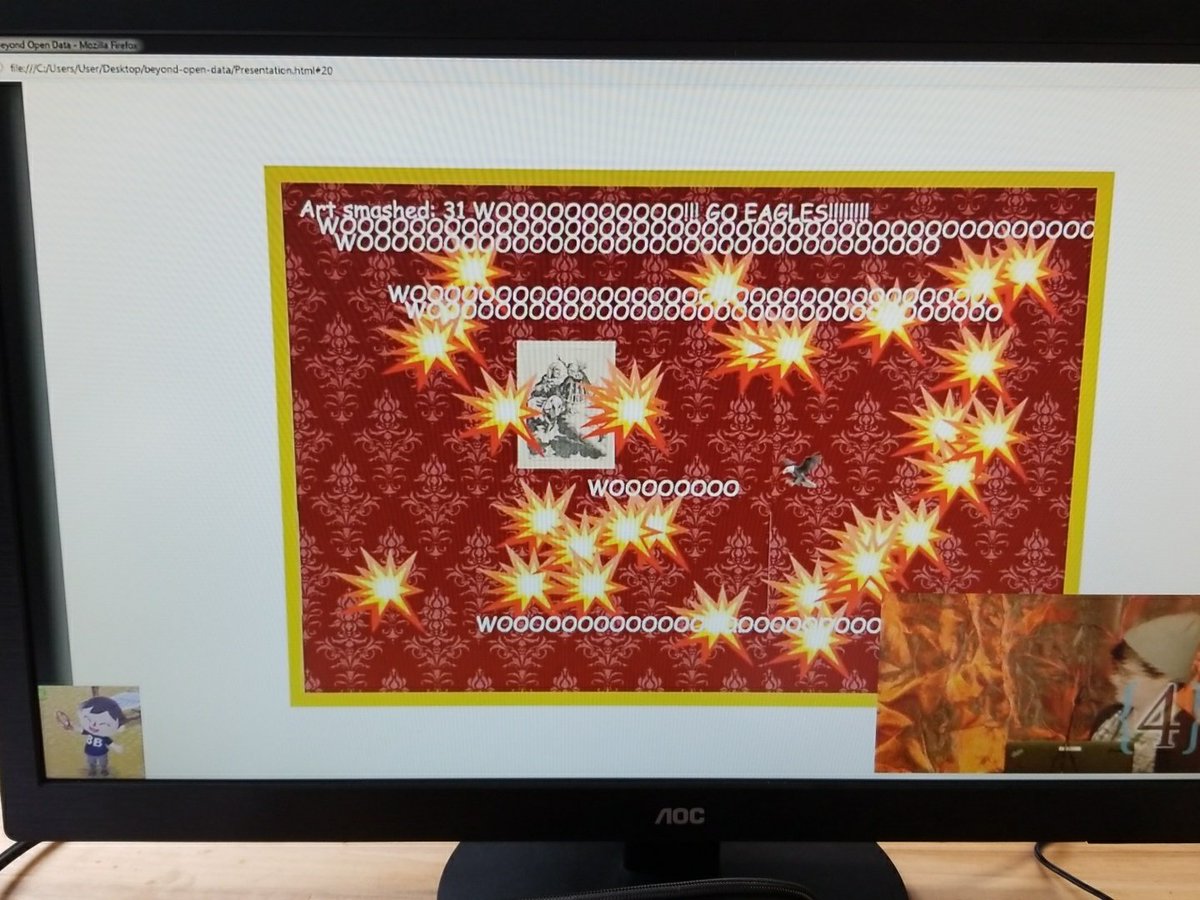 DaleLore's tweet image. Watching one of my favorite people present at #c4l18 while I eat lunch at work 🙂 💓
Livestream the conference at 2018.code4lib.org