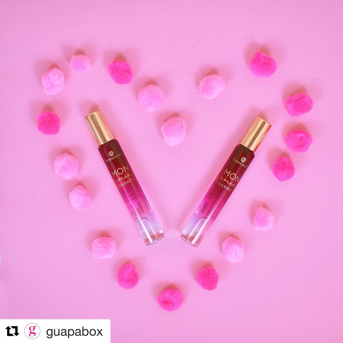 FlordeMayo_es's tweet photo. En el mes del amor, encuéntranos en la caja de @guapabox 😍😍😍
・
Estamos in love 💕 del perfume Mon Amie Garnet de @flordemayoes con un delicado aroma floral 🌸🌺 Incluido en la cajita de febrero 😍💓
・
#Guapabox #Flordemayo #Eaudeparfum #Flowers #Belleza #Cosmetica #beautybox https://t.co/o8oPjB4eIM