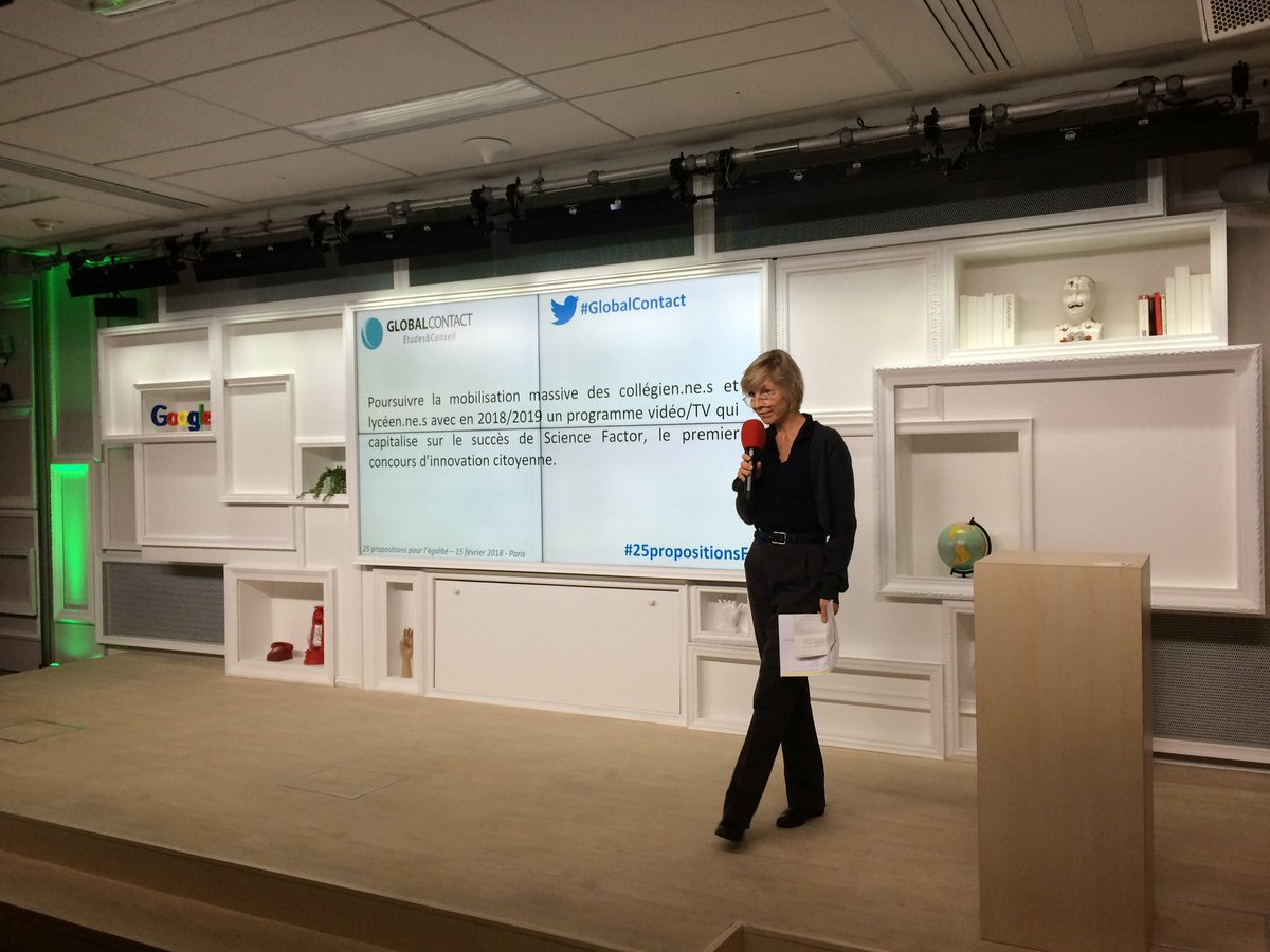LesPrem1eres's tweet photo. #GlobalContact souhaite " Poursuivre la mobilisation massive des https://t.co/zrcsMJ7yYi.s et https://t.co/Lj399Iu5sr.s avec en 2018/2019 un programme vidéo/TV qui capitalise sur le succès de Science Factor, le premier concours d’innovation citoyenne." 🚻#25propositionsFH https://t.co/BpLXbLmVwt