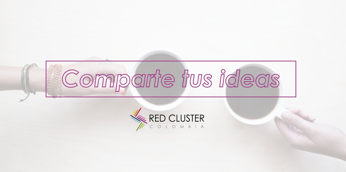 RedClusterCo's tweet photo. Una de las claves para la colaboración entre clústers, es el compartir ideas. Y tú ¿En qué estás pensando hoy?💡
#RedCluster #Colabora #Compite #Colombia #Comunicacion #Alianza #trabajoenequipo https://t.co/BnyRIHO5s6