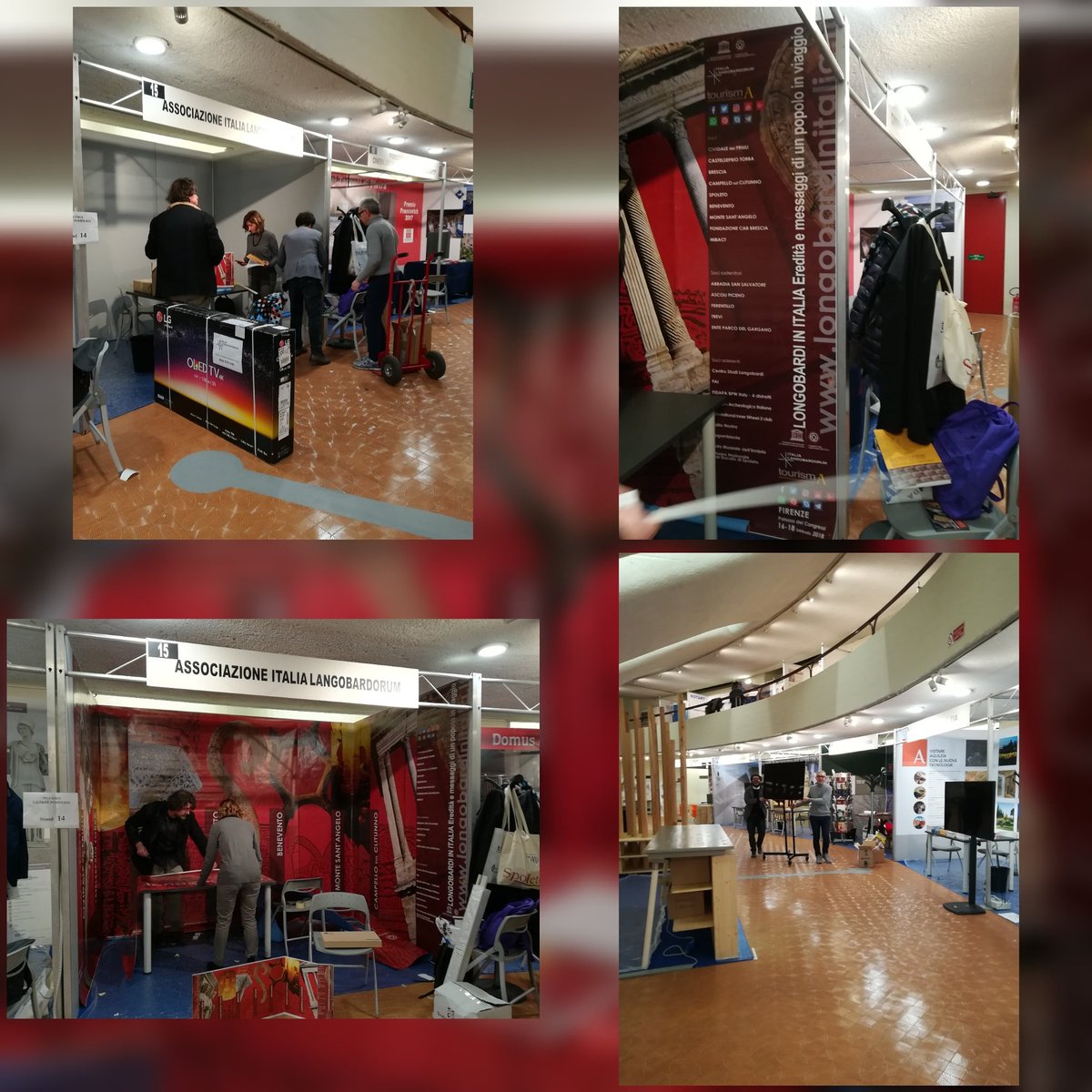 Lo stand dei Longobardi è pronto! Vi aspettiamo domani dalle ore 08 alle ore 19 a Tourisma! Ma vi ricordiamo sopratutto l'appuntamento Longobardo di sabato mattina! Col convegno "eredità e messaggi di un popolo in viaggio" facebook.com/events/3761508…
#longobardi #LongobardinItalia