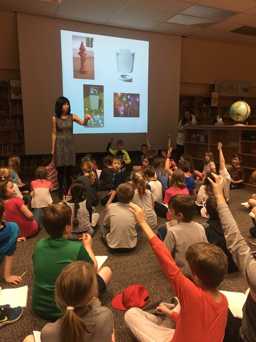 missmihelic's tweet photo. “The best advice I can give is to READ!” - @victoriajcoe #brookwoodreaders #authorvisit #fenwayandhattie @MrsKinney3rd @PattyKWard @brookwoodknabe https://t.co/gM5RR6GBVT