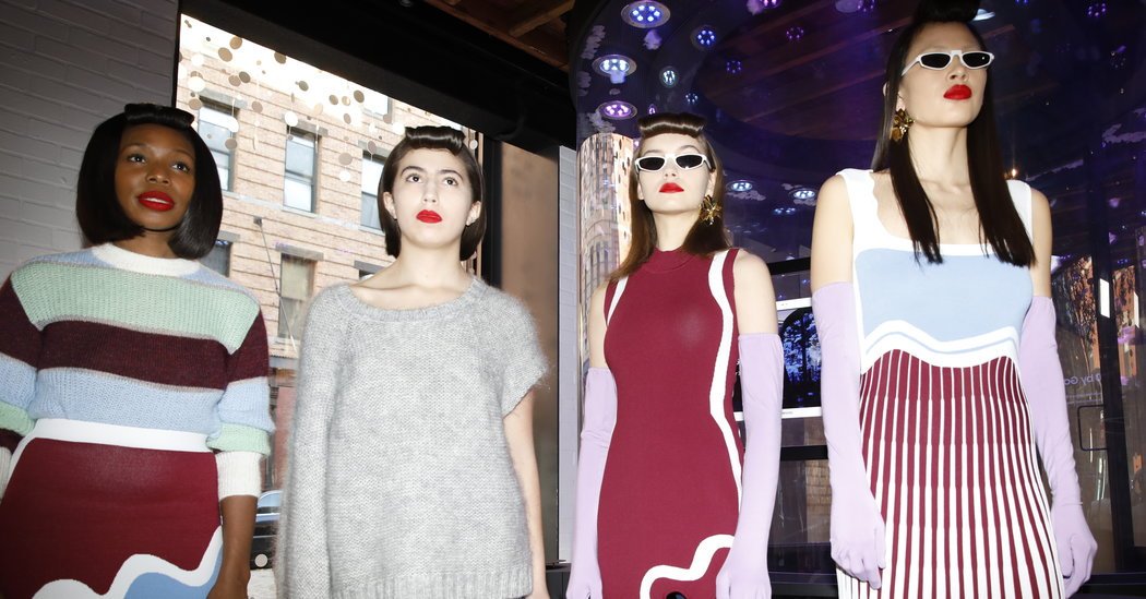 AppNexus's tweet photo. Congrats to Adriana Chavez and Danielle Mullan, two incredible AppNexus @girlswhocode alumni for their recent collaboration at #NYFW with designer PH5! https://t.co/Y6MUhAc2Ia https://t.co/GNagDsVfT9