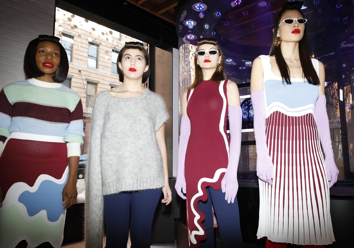 AppNexus's tweet photo. Congrats to Adriana Chavez and Danielle Mullan, two incredible AppNexus @girlswhocode alumni for their recent collaboration at #NYFW with designer PH5! https://t.co/Y6MUhAc2Ia https://t.co/GNagDsVfT9