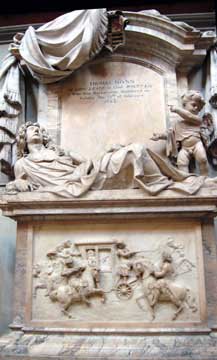 A Welshman bragging of his family said his father's effigy was set up in Westminster Abbey. Being asked where about, he replied, "In the same monument with 'Squire Thynne's; for he was his coachman."