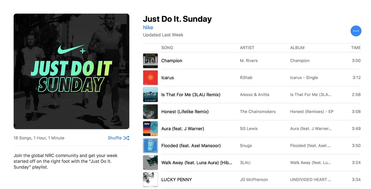 nike apple music